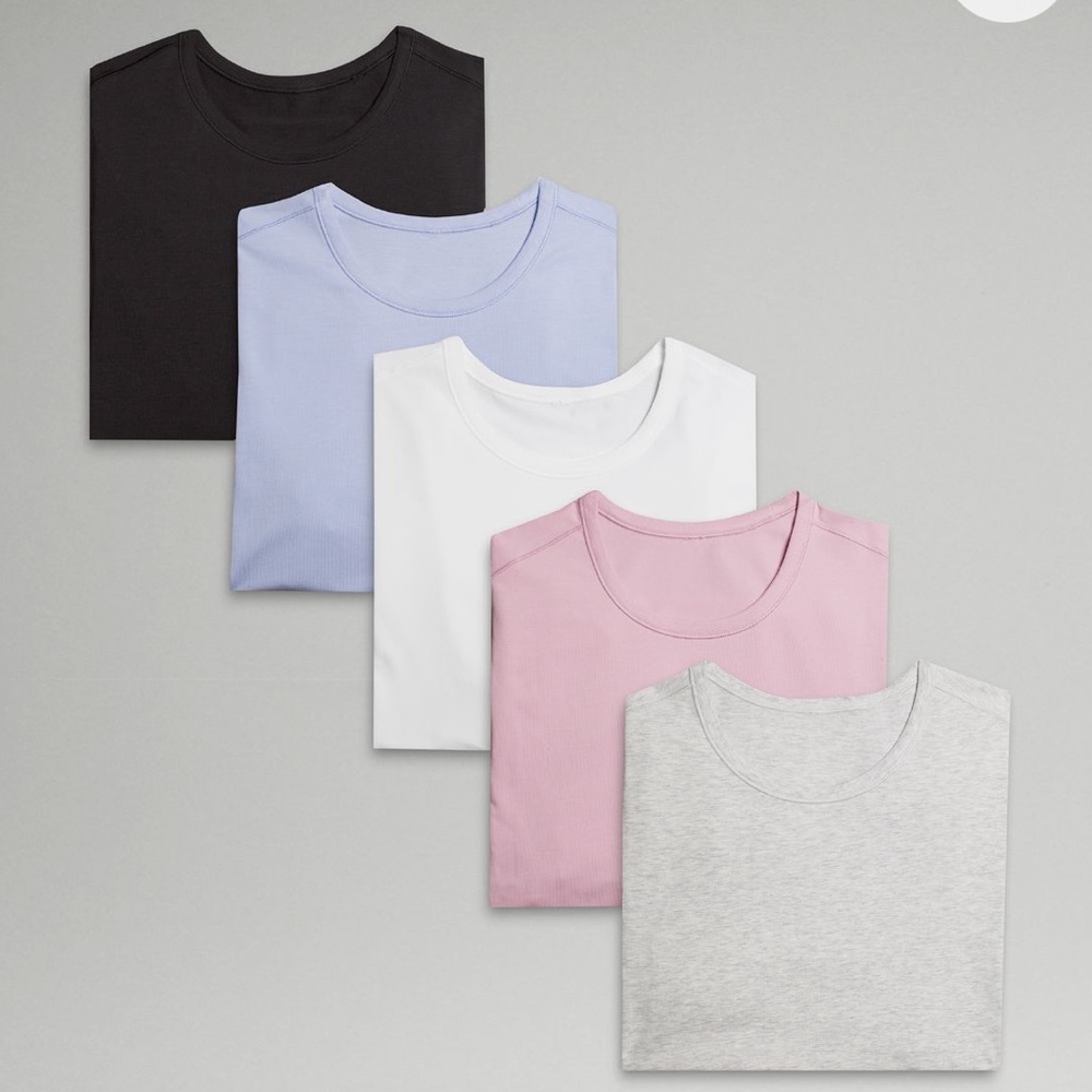 Lululemon basic t-Shirt 5 pack